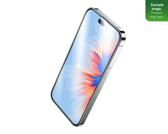 Rixus Clear HD Full Curved Edge Tempered Glass für Apple iPhone 15 Pro