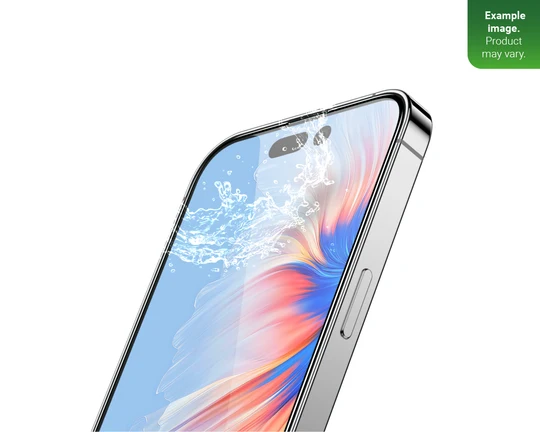 Rixus Clear HD Full Curved Edge Tempered Glass For Apple iPhone 15 Pro Max