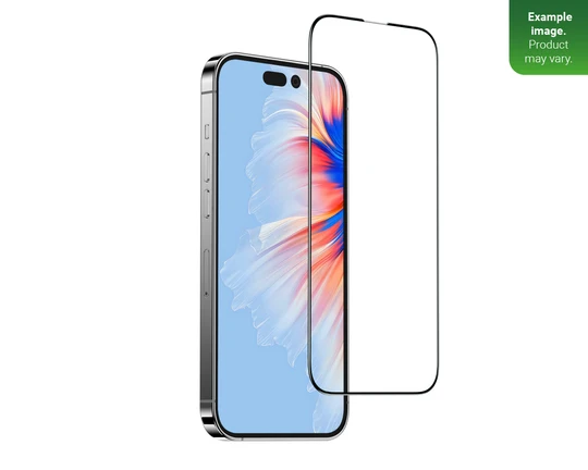 Rixus Clear HD Full Curved Edge Tempered Glass für Apple iPhone 15