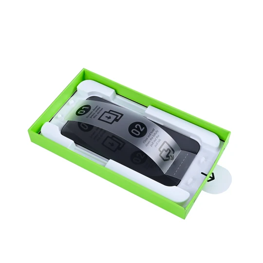 Rixus Privacy Tempered Glass mit Fit Box für Apple iPhone 15 Pro