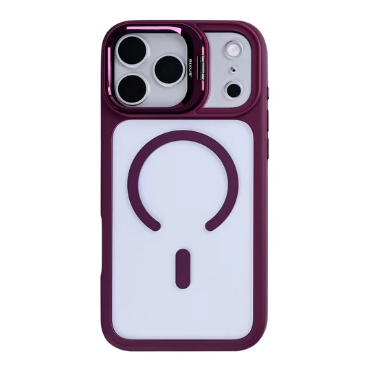 Rixus Classic 03 MagSafe Hülle für Apple iPhone 17 Pro Max – Dark Pink