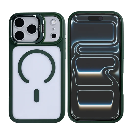 Rixus Classic 03 MagSafe Hülle für Apple iPhone 17 Pro Max – Dark Green