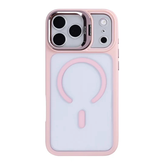Rixus Classic 03 MagSafe Hülle für Apple iPhone 17 Pro Max – Light Pink