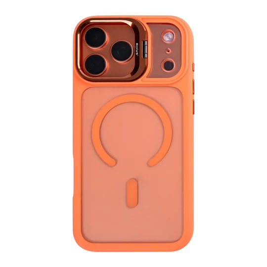 Rixus Classic 03 MagSafe Hülle für Apple iPhone 17 Pro Max – Orange