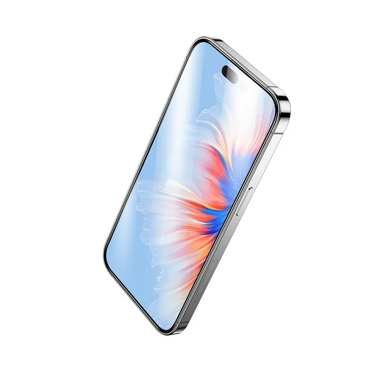 Rixus Clear HD Full Curved Edge Tempered Glass für Apple iPhone 17 (10er-Pack)