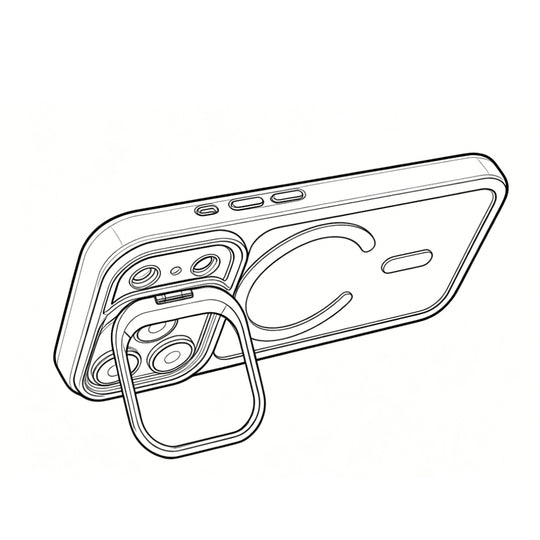 Rixus Classic 03 MagSafe Hülle für Apple iPhone 17 Pro Max – Deep Purple
